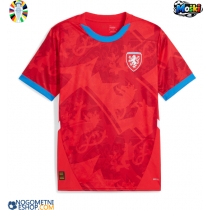 Moški Nogometni dresi Češka Domači EP 2024 Kratek Rokav